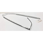 10-16 Porsche Panamera Rear Left Driver Side Door Window Belt Frame Molding