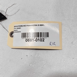 2014-2016 Porsche Panamera Rear Right Passenger Side Door Panel Cover Trim 