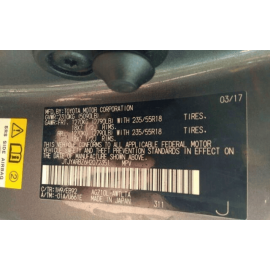 DEFECT! Lexus NX200T NX300H 2015-21 Rear Passenger Side Door Shell Panel OE