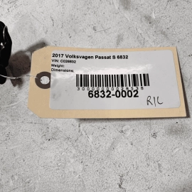 VOLKSWAGEN PASSAT 2012-2022 REAR DRIVER DOOR HINGE CHECK STRAP STOP STOPPER