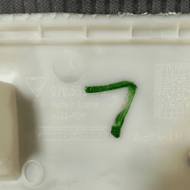 2010-2016 Porsche Panamera Pillar Trim Cover Panel Front Left Driver Side O