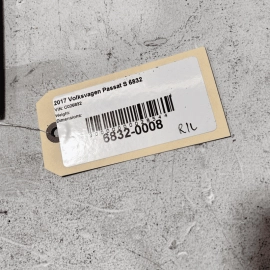 VOLKSWAGEN PASSAT 2012-22 REAR PASSENGER SIDE DOOR WINDOW CORNER COVER TRIM VOLKSWAGEN PASSAT 2012-22 REAR PASSENGER SIDE DOOR WINDOW CORNER COVER TRIM