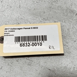 VOLKSWAGEN PASSAT 16-22 REAR RIGHT PASSENGER SIDE DOOR LOCK UNLOCK SWITCH O