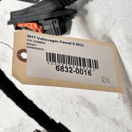 VOLKSWAGEN PASSAT 2016-2019 REAR PASSENGER SIDE DOOR WIRE WIRING HARNESS OE VOLKSWAGEN PASSAT 2016-2019 REAR PASSENGER SIDE DOOR WIRE WIRING HARNESS OE