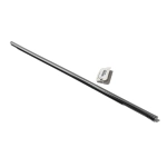 VOLKSWAGEN PASSAT 2012-19 REAR PASSENGER DOOR WINDOW BELT WEATHERSTRIP SEAL
