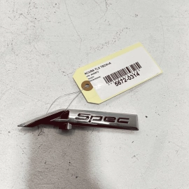 ACURA TLX A-SPEC 2018-2020 FRONT PASSENGER FENDER BADGE LOGO SPORT EMBLEM O