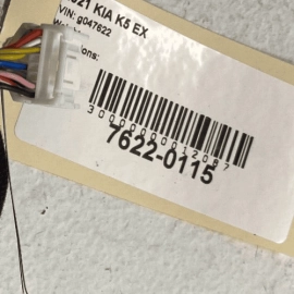 KIA K5 EX 2021 - 2023 Center Console Extension Wiring Harness Cable OEM