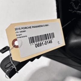 2010-11-2016 Porsche Panamera S Liner Trim Cover Rear Right Quarter Trunk O