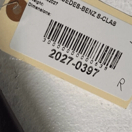 2012 - 2013 MERCEDES S550 W221 Right Air Intake Cleaner Box Hose Tube Line 