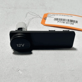 2017 - 2019 JAGUAR XE REAR CONSOLE OUTLET CIGARETTE LIGHTER SOCKET PLUG 12V