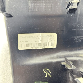 2017-2019 JAGUAR XE DASH DASHBOARD RIGHT PASSENGER SIDE END CAP TRIM COVER 