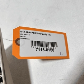 2017 JAGUAR XE LEFT DRIVER SIDE B PILLAR UPPER TRIM COVER PANEL OEM