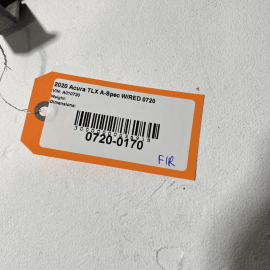 ACURA TLX 15-20 FRONT PASENGER DOOR CENTER LOWER WINDOW RUNNING CHANNEL SAS