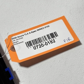 2018-2020 ACURA TLX FRONT RIGHT PASSENGER SIDE DOOR WINDOW BELT MOLDING OEM