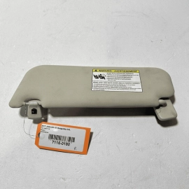 2017 JAGUAR XE FRONT RIGHT PASSENGER SIDE SUNVISOR SUN VISOR OYSTER COLOR O