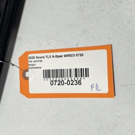 ACURA TLX 2018-2020 A-SPEC FRONT LEFT DRIVER SIDE DOOR WINDOW BELT MOLDING 