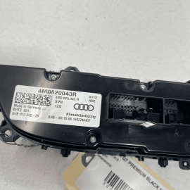 AUDI Q7 2017-22 DASH AC HVAC HEATER CLIMATE TEMPERATURE CONTROL SWITCH UNIT