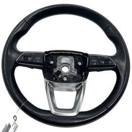 2017-2020 AUDI Q7 A4 ALLROAD STEERING WHEEL LEATHER W/ MULTIFUNCTION SWITCH