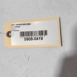 2017 Infiniti Q50 2.0L 4WD Battery Ground Cable Wire W/ Bracket OEM