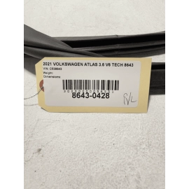 2018-2023 VOLKSWAGEN ATLAS REAR DRIVER SIDE DOOR BODY WEATHERSTRIP SEAL OEM