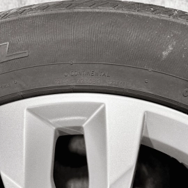 WHEEL RIM TIRE E-8.5Jx19H2 ET28 255/55 R19 CONTINENTAL 1PCS 2018 AUDI Q7 OE