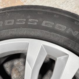 WHEEL RIM TIRE E-8.5Jx19H2 ET28 255/55 R19 CONTINENTAL 1PCS 2018 AUDI Q7 OE