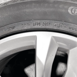 WHEEL RIM TIRE E-8.5Jx19H2 ET28 255/55 R19 CONTINENTAL 1PCS 2018 AUDI Q7 OE