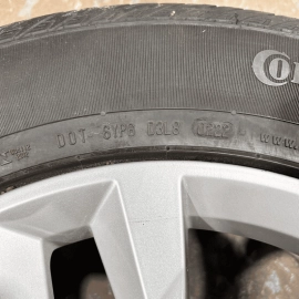 2018 AUDI Q7 WHEEL RIM TIRE E-8.5Jx19H2 ET28 255/55 R19 CONTINENTAL 1PCS OE