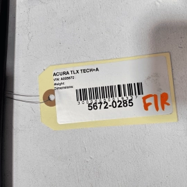 2018-2020 ACURA TLX FRONT RIGHT PASSENGER SIDE RUBBER HOOD SEAL OEM