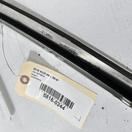 2011-2016 AUDI A8L LONG LEFT DRIVER EXTERIOR RAIL BODY MOLDING STRIP OEM