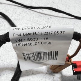 2018 VOLKSWAGEN ATLAS REAR LIFTGATE ADAPTOR WIRE WIRING HARNESS OEM