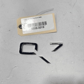 2017-2023 AUDI Q7 SQ7 REAR TRUNK LID CHROME EMBLEM BADGE SYMBOL LOGO OEM