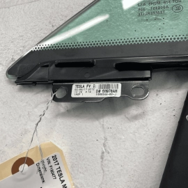 2012-20 Tesla Model S Front Passenger Side Door Window Corner Fixed Glass R
