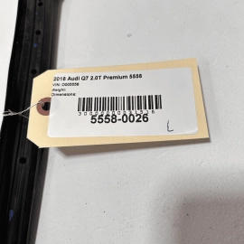 2017 - 2023 AUDI Q7 LEFT DRIVER SIDE LOWER DOOR BODY WEATHERSTRIP SEAL OEM