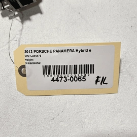 2010-2016 PORSCHE PANAMERA FRONT LEFT DOOR HANDLE BRACKET W/ LOCK CYLINDER 