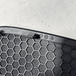 2010-2016 PORSCHE PANAMERA REAR LEFT DRIVER DOOR SPEAKER GRILLE COVER TRIM 