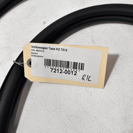 2022-2023 VOLKSWAGEN TAOS REAR LEFT DRIVER SIDE DOOR BODY WEATHERSTRIP SEAL