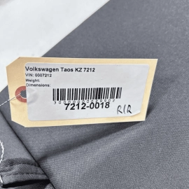 22-2023 VOLKSWAGEN TAOS S REAR PASSENGER SIDE SEAT UPPER CUSHION W/ ARMREST