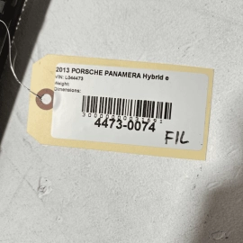 2010 - 2016 PORSCHE PANAMERA FRONT LEFT DRIVER DOOR SPEAKER COVER GRILLE OE 2010 - 2016 PORSCHE PANAMERA FRONT LEFT DRIVER DOOR SPEAKER COVER GRILLE OE