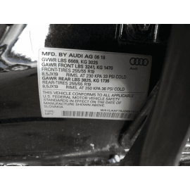 Rear Right Brake Dust / Splash Shield AUDI Q7 2017-2023 OEM