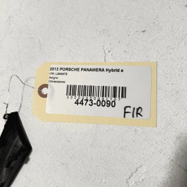 2014 PORSCHE PANAMERA S HYBRID Front Right Exterior Door Handle Trim Cover 