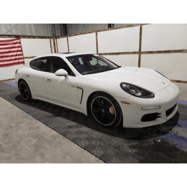 2012-2016 PORSCHE PANAMERA S HYBRID FRONT RIGHT DOOR B-PILLAR TRIM COVER OE