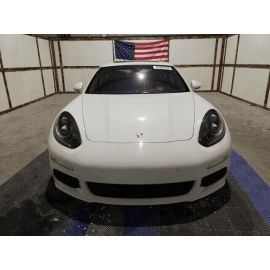 2014 PORSCHE PANAMERA S HYBRID FRONT RIGHT DOOR WINDOW BELT MOLDING OEM