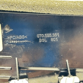 2012-2016 PORSCHE PANAMERA S HYBRID LEFT OUTER B PILLAR AC AIR VENT OEM