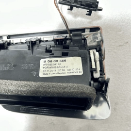 2012-2016 PORSCHE PANAMERA S HYBRID LEFT OUTER B PILLAR AC AIR VENT OEM