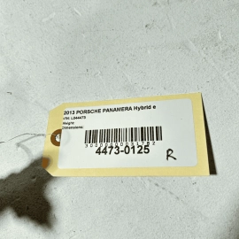 12-16 PORSCHE PANAMERA S HYBRID Right Side Center B Pillar Trim Cover Panel