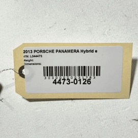 2012-2016 PORSCHE PANAMERA Front Right Passenger B-pillar Armrest Trim Cove