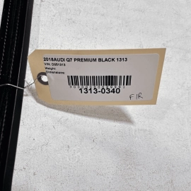 AUDI Q7 2017-2023 FRONT LEFT DRIVER DOOR WINDOW INNER BELT WEATHERSTRIP SEA