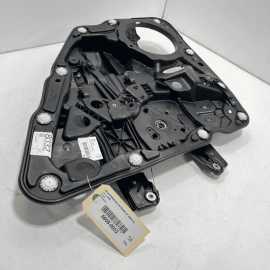 2011-18 PORSCHE CAYENNE REAR PASSENGER DOOR WINDOW REGULATOR & CARRIER PANE