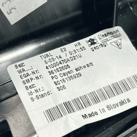 2011-2018 PORSCHE CAYENNE REAR PASSENGER DOOR PANEL ARMREST TRIM INTERIOR O